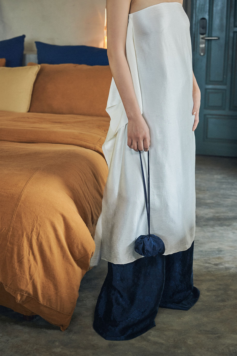 Hình thu nhỏ: agia pleated shoulder off