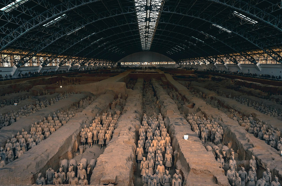 Exército de Terracota do primeiro imperador da China, Qin Shi Huang