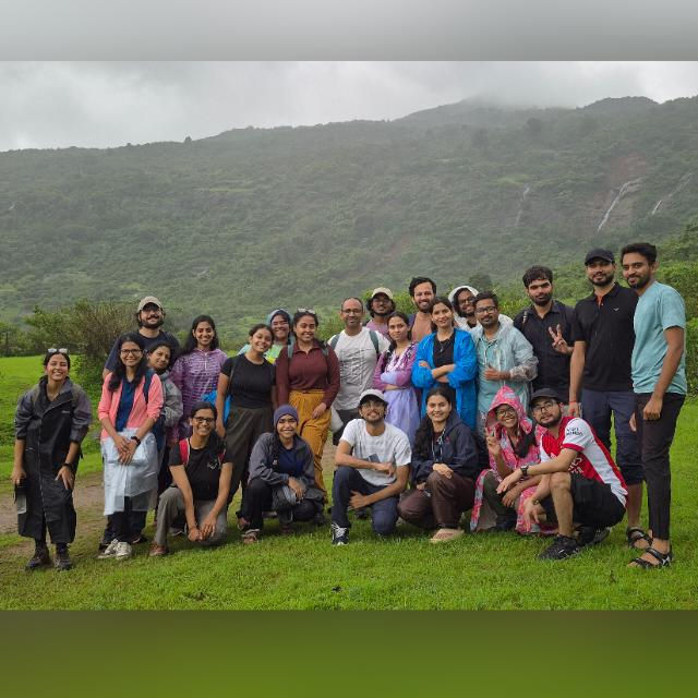 Hike to Visapur with Srinivasan Lab IITB 08.08.26