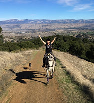 Sherri on Oso Sexy, her horse