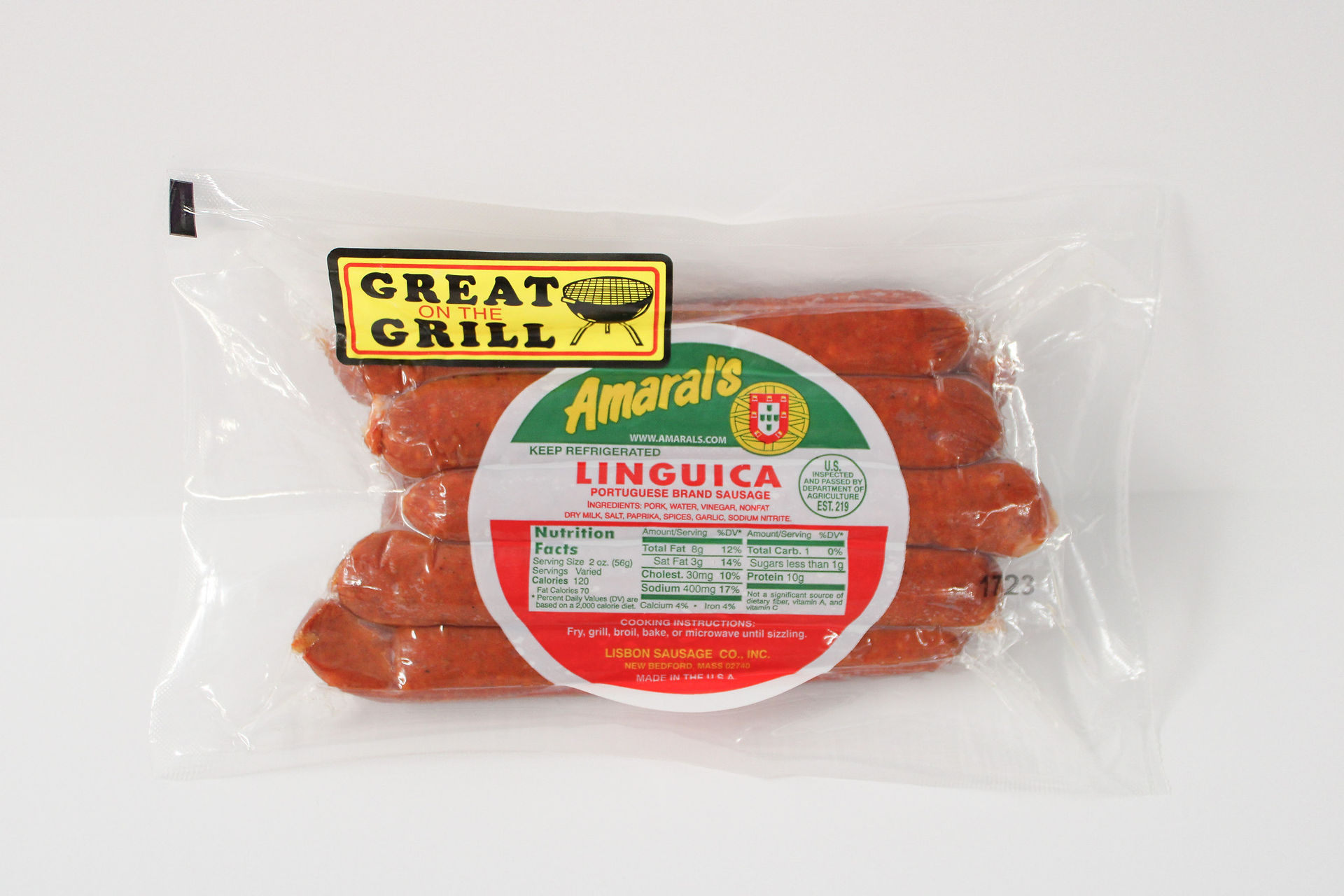 Amaral's Linguica Sausage- Used in this recipe!