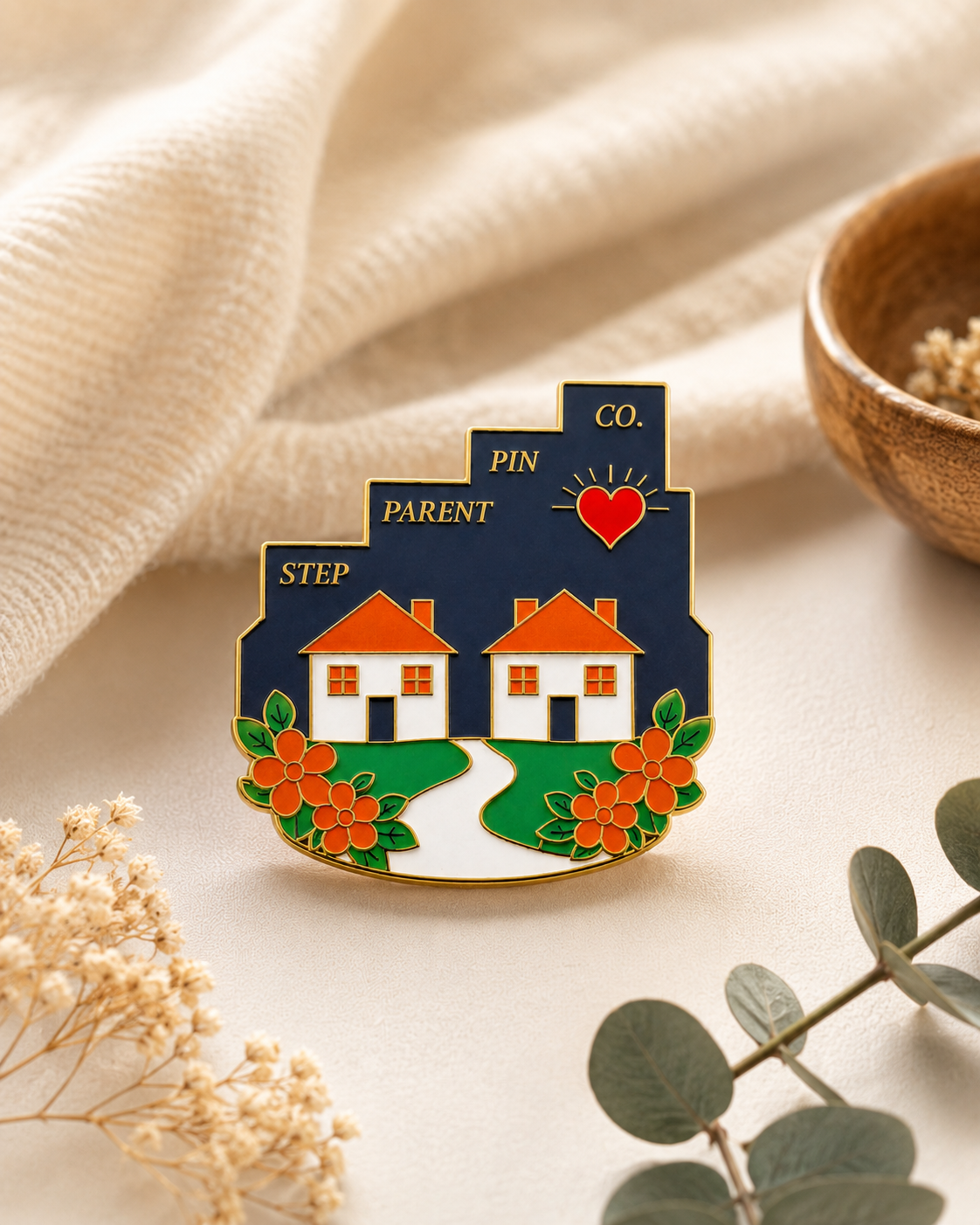 Step Parent Pin - Original Design