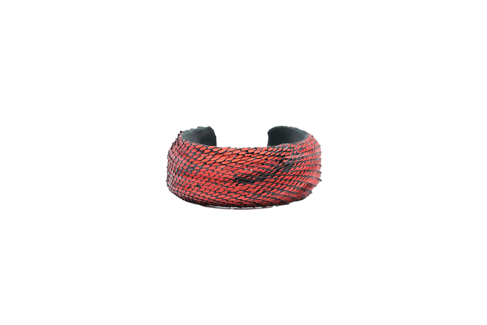 Thumbnail: Medusa Pulse Cuff | Python | Red
