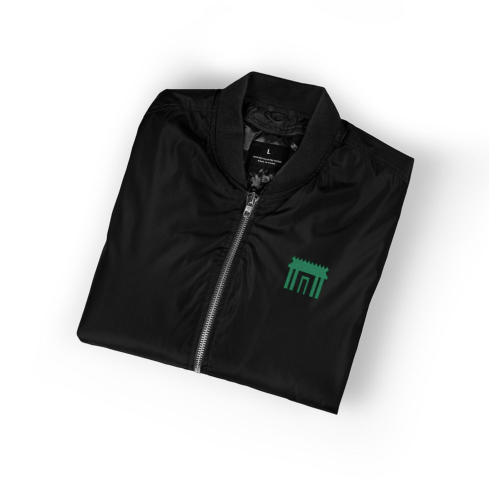 Thumbnail: Embroidered IAF Tzahal Temple Bomber Jacket