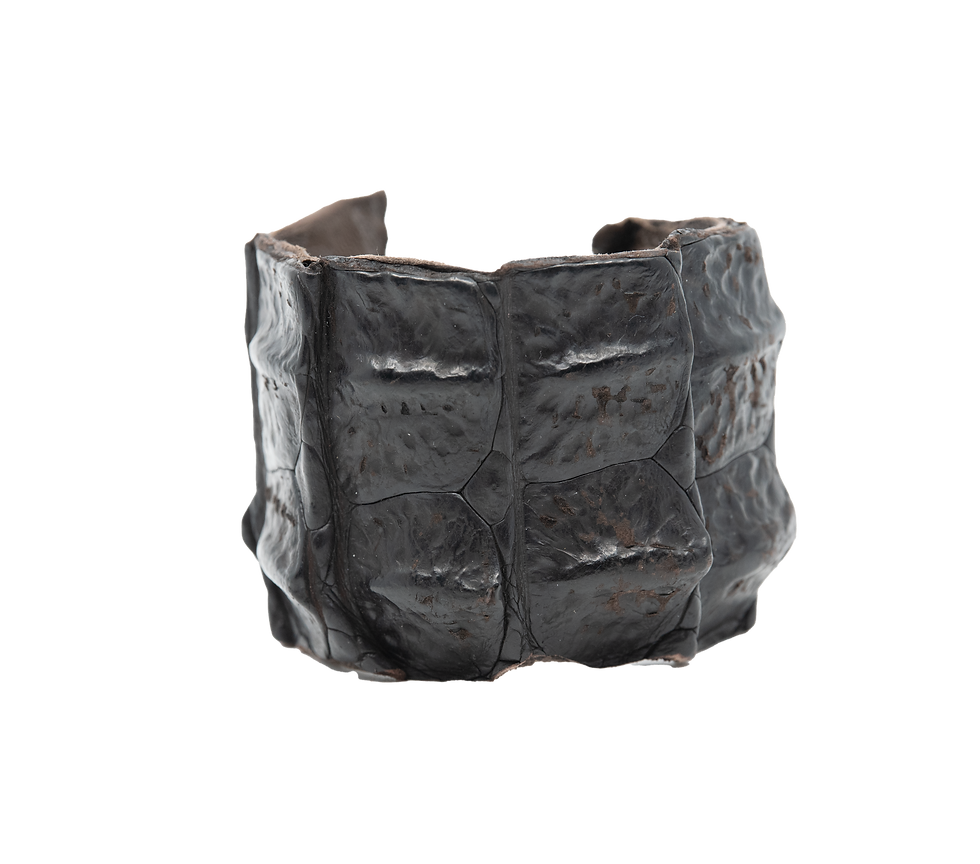 Thumbnail: Cuff | Crocodile | Brown