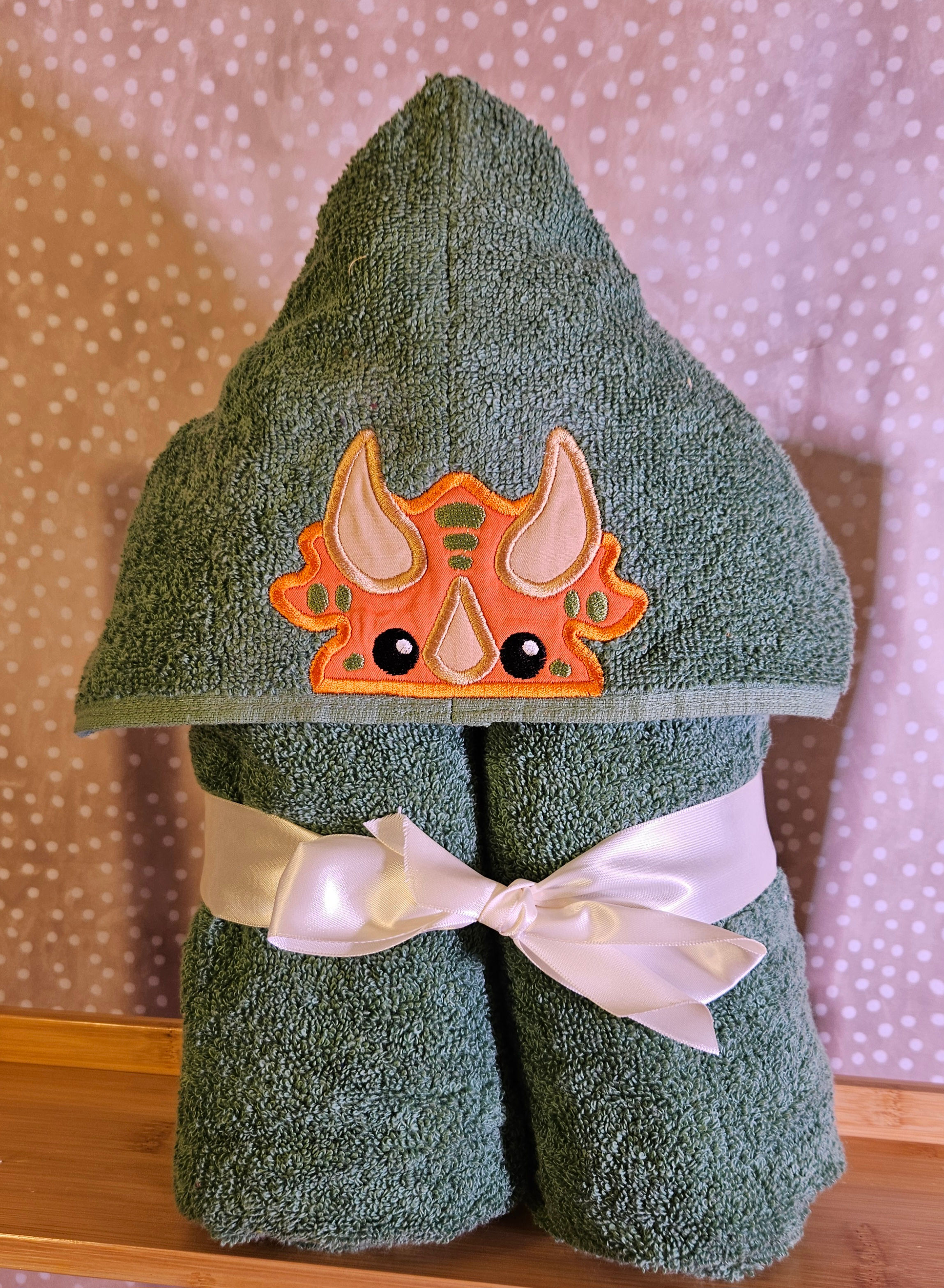 Dino Hooded Towel