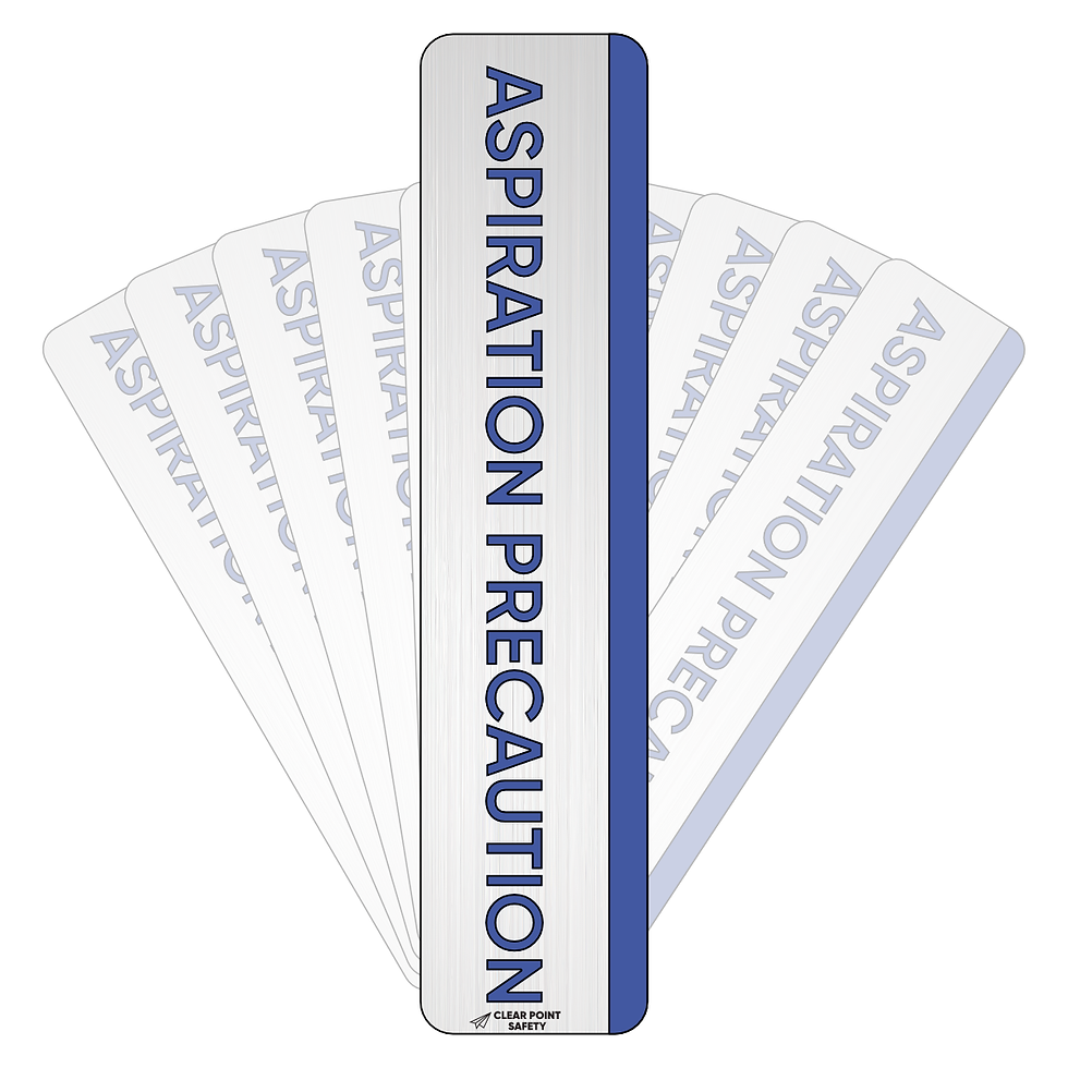 Aspiration Precaution