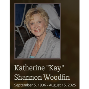 In Memory of Kay Shannon Woodfin