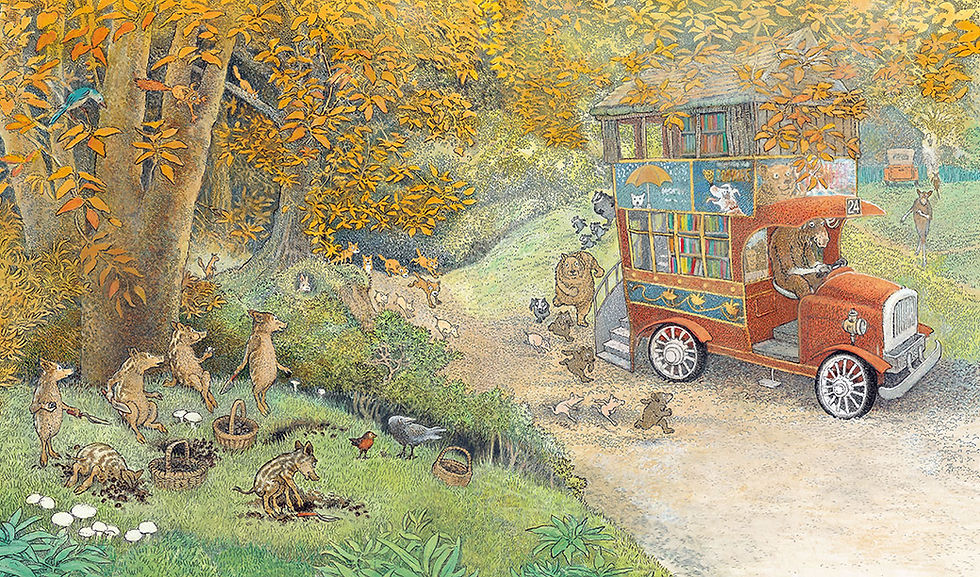 Miniatură: Bibliobuzul domnului Elan