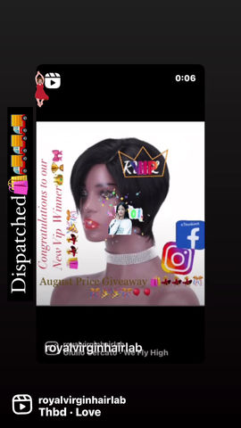 Thumbnail: Malaysian bob virgin hair