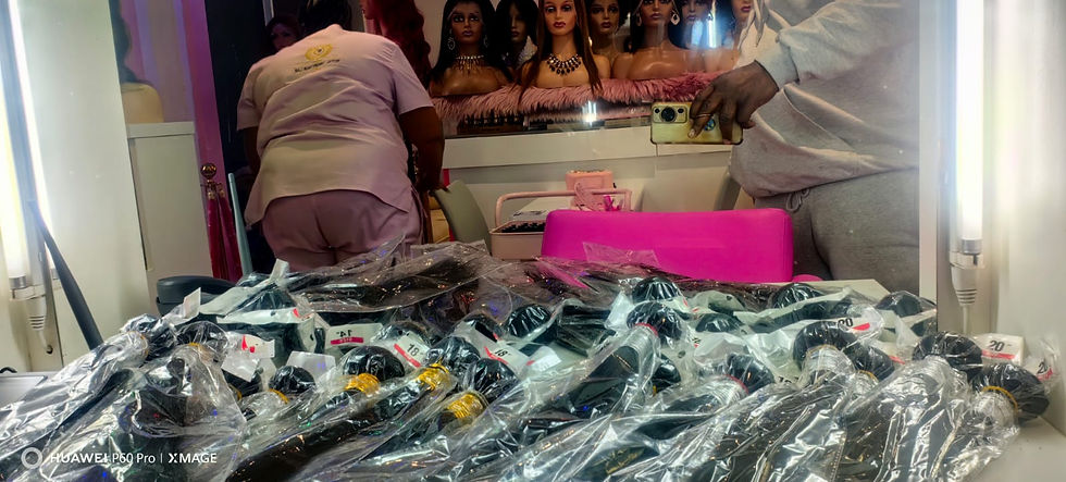 Thumbnail: human hair bundles