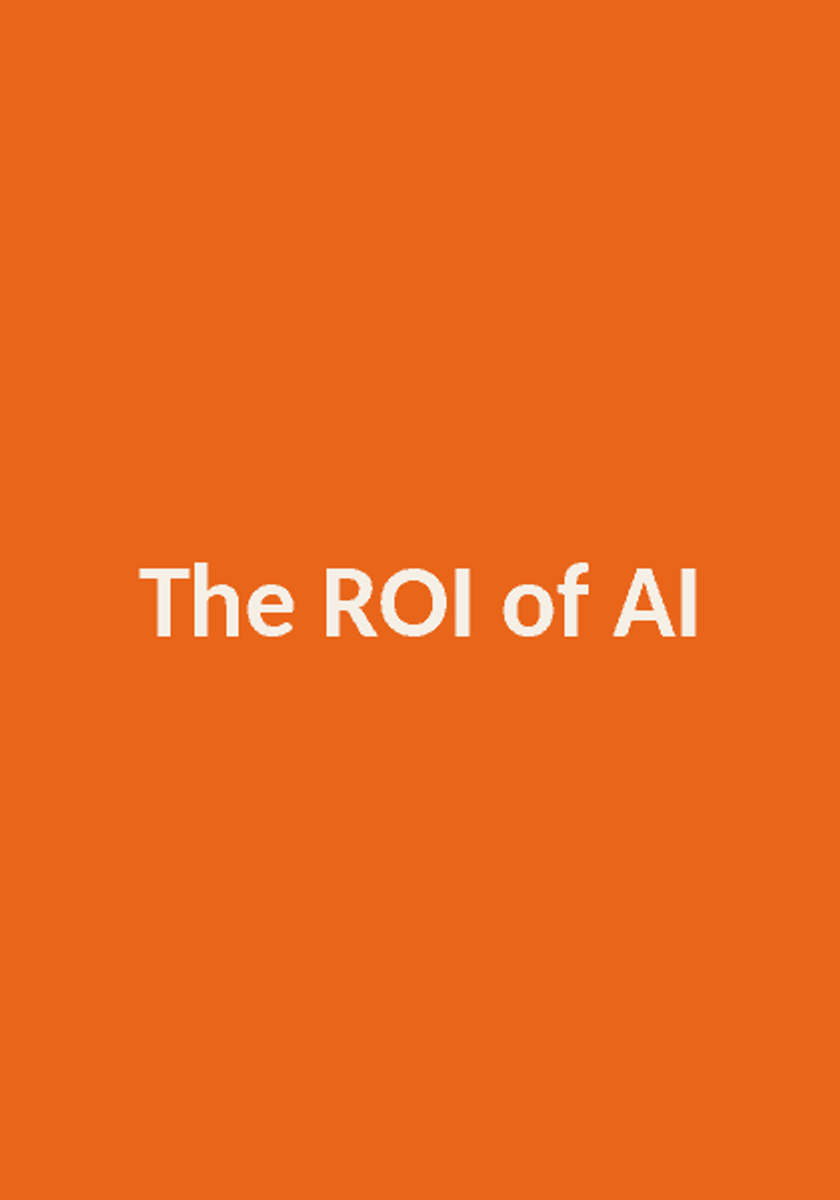 The ROI of AI: Lecture by Rob Petersen