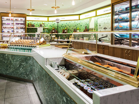 Fish counter - Piccadilly, London