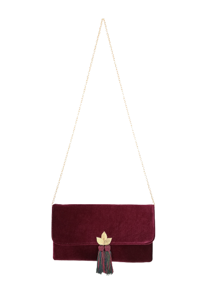 Miniatura: Cartera terciopelo