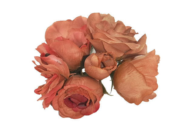 Miniatura: Ramillete rosas.