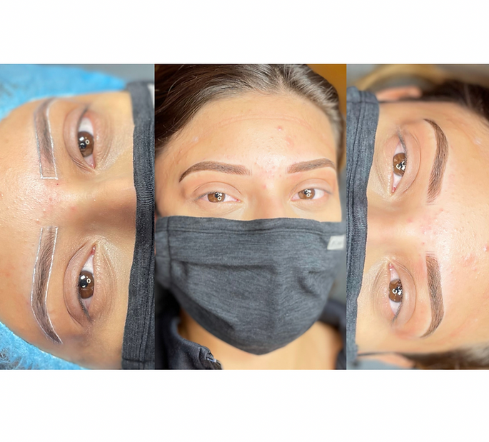 microshading with hair strokes