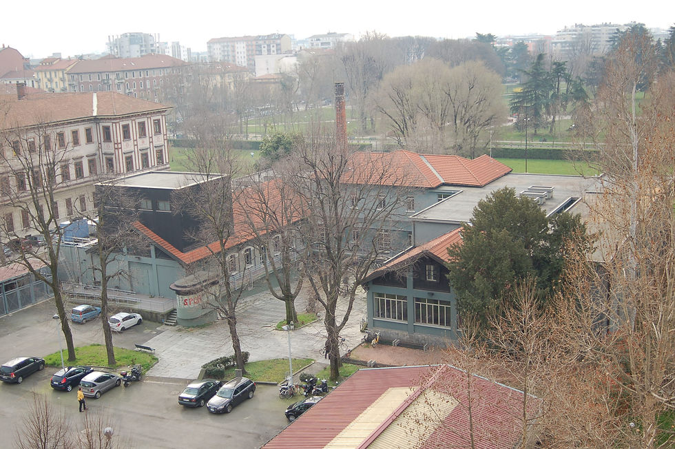 Veduta della scuola dall'alto