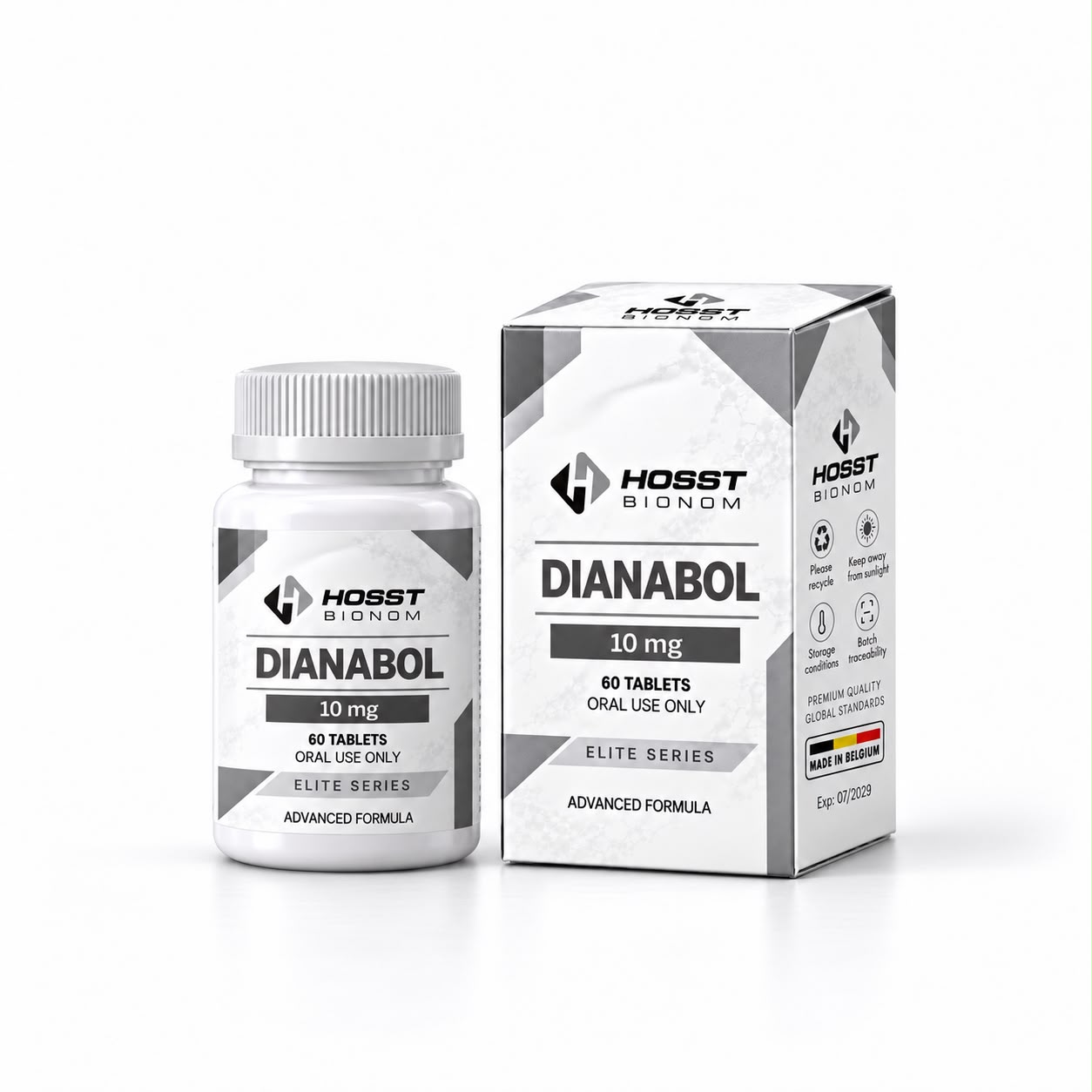 Dianabol 10 mg - 60 Tablets by HOSST BIONOM