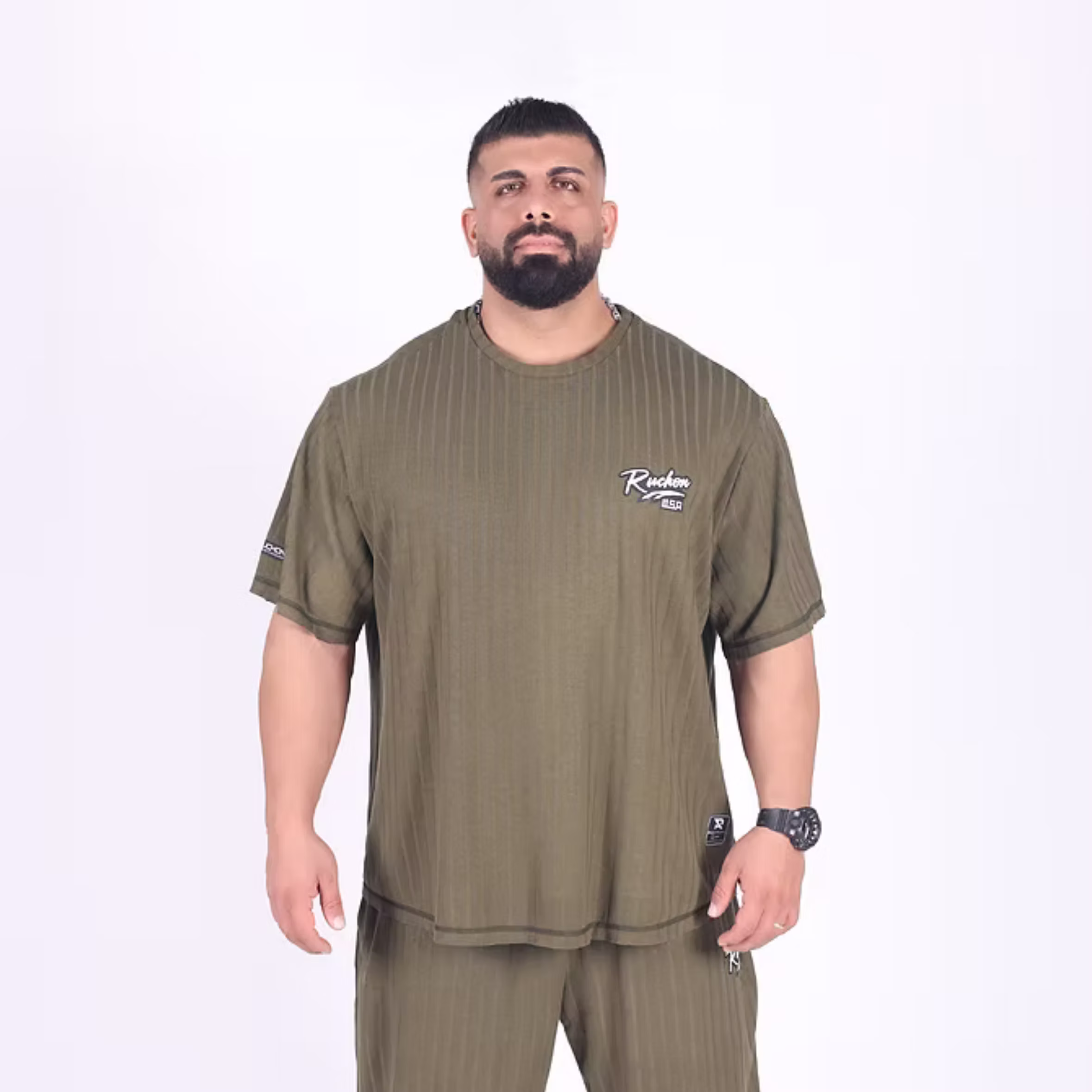 USA Oversize Tişört - Yeşil