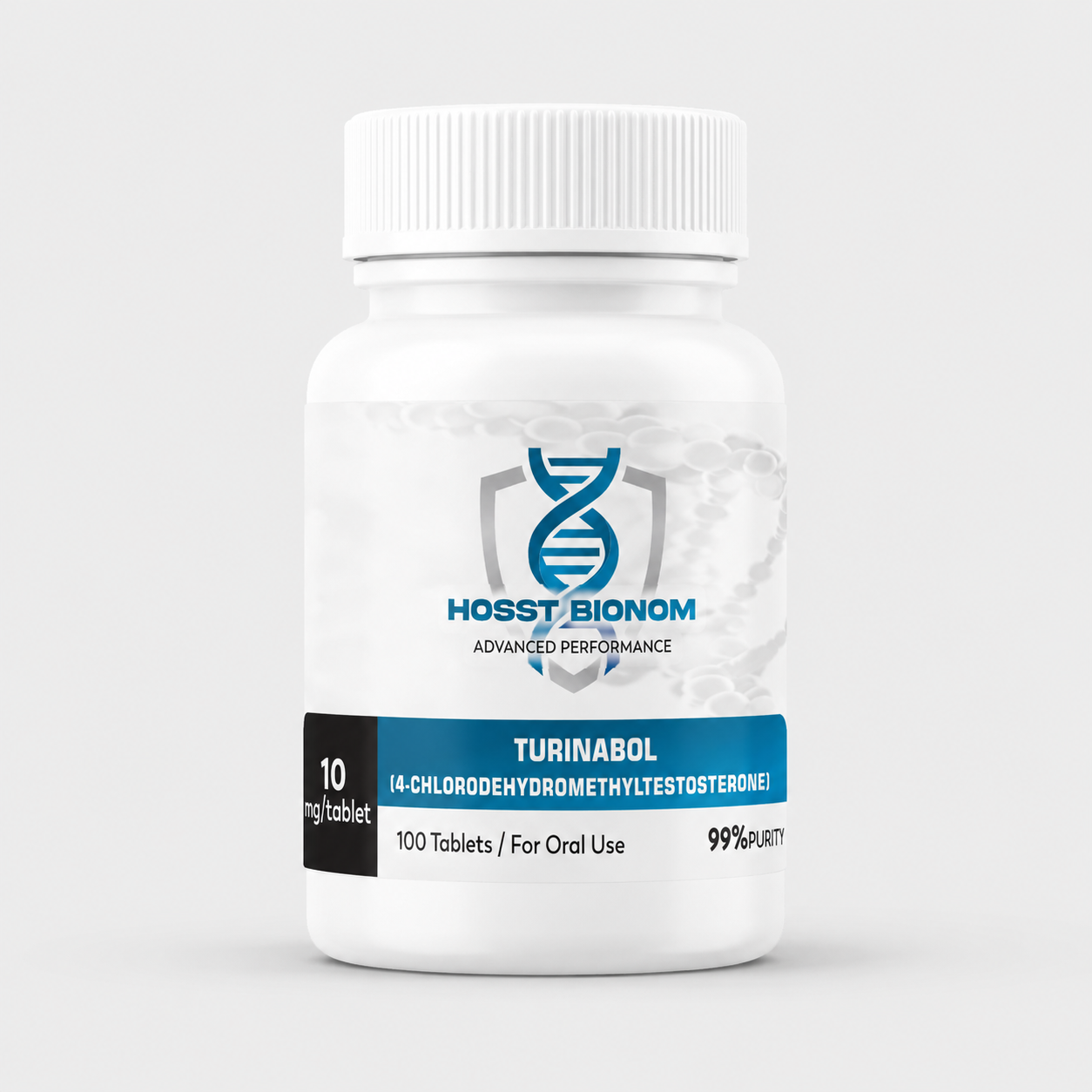 Turinabol 10 mg - 100 Tablets by HOSST BIONOM