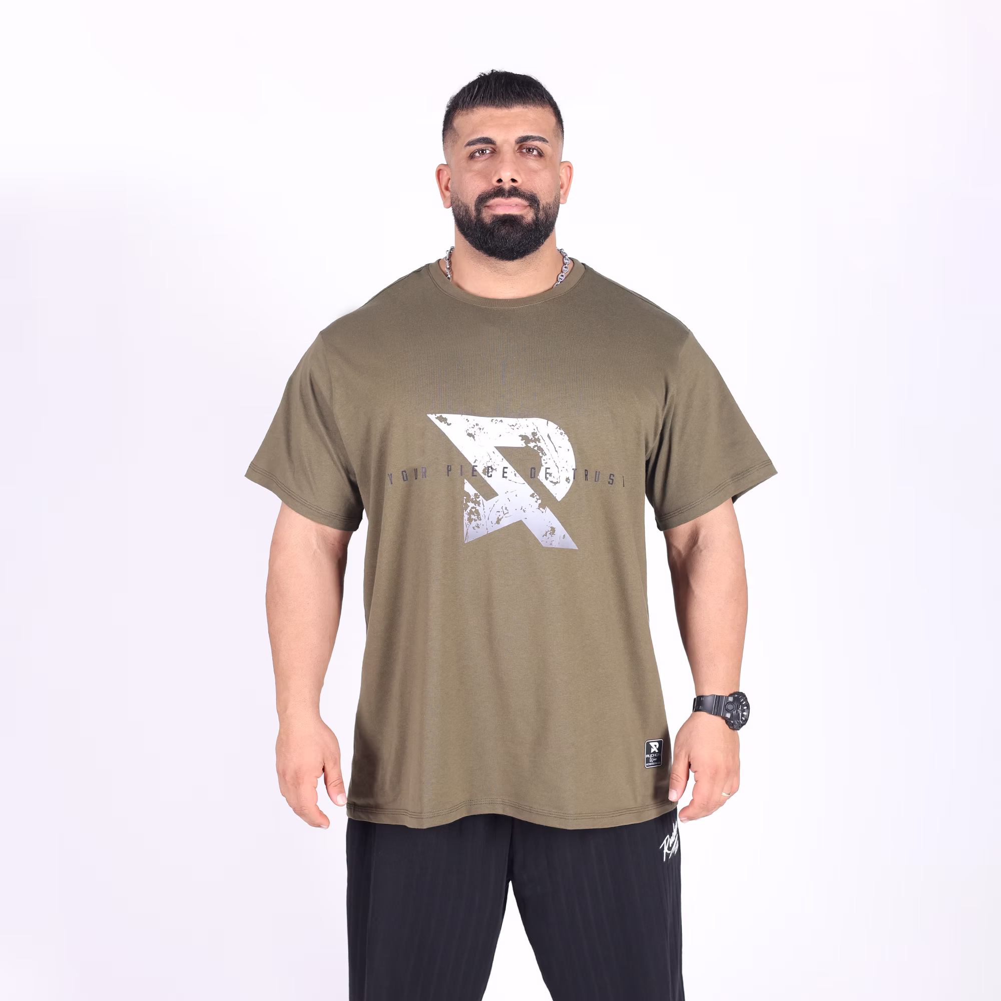 Your Piece Oversize Tişört - Yeşil