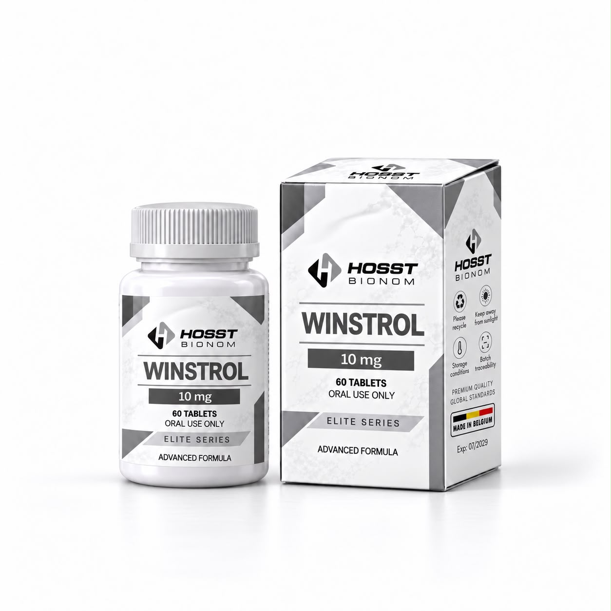 Winstrol 10 mg - 60 Tablets by HOSST BIONOM