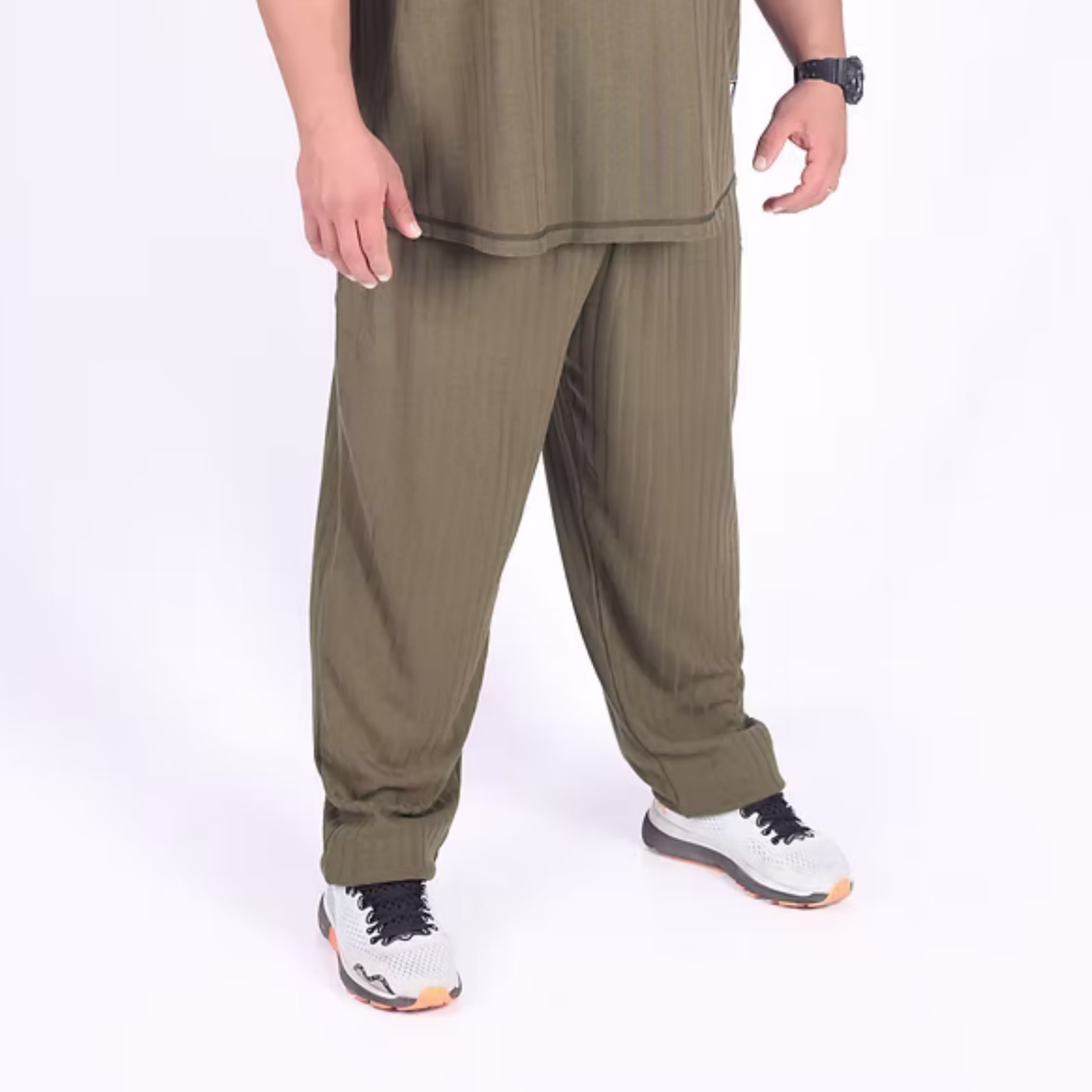 BB&FC Oversize Eşofman Altı - Yeşil