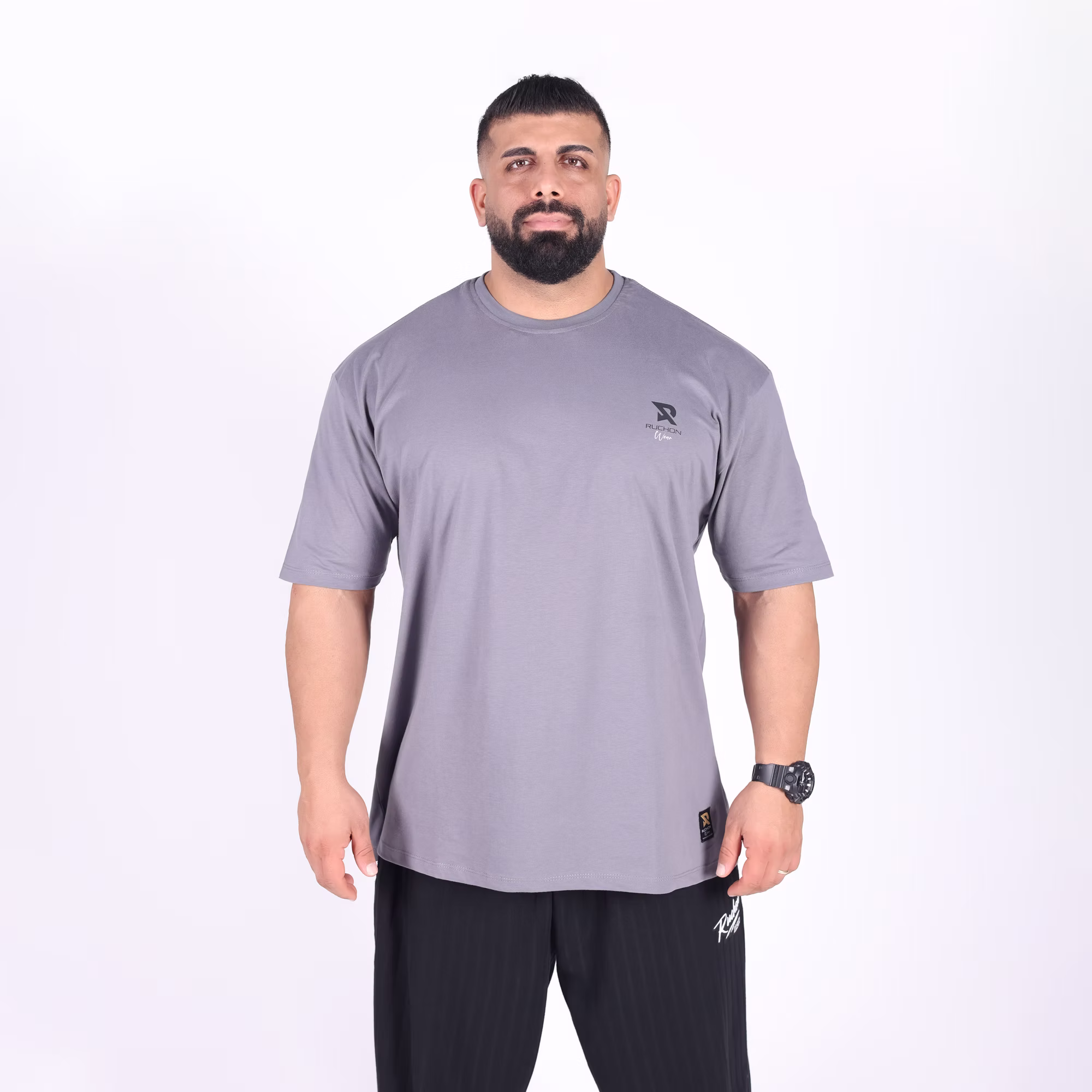 Designed in USA Fitsize Tişört - Gri