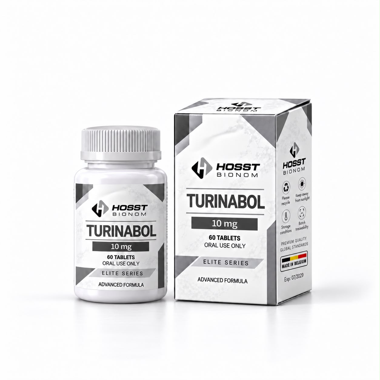 Turinabol 10 mg - 60 Tablets by HOSST BIONOM