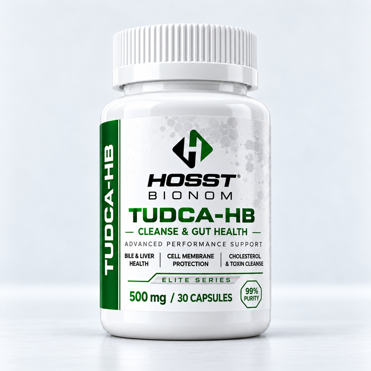 TUDCA-HB Cleanse & Gut Health - 500 mg / 30 Capsules by HOSST BIONOM