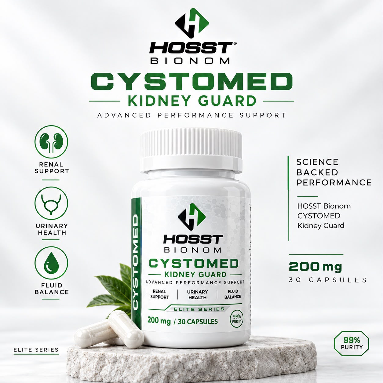 Liv-Matrix Hepatic Guard - 250 mg / 30 Capsules by HOSST BIONOM — image 2