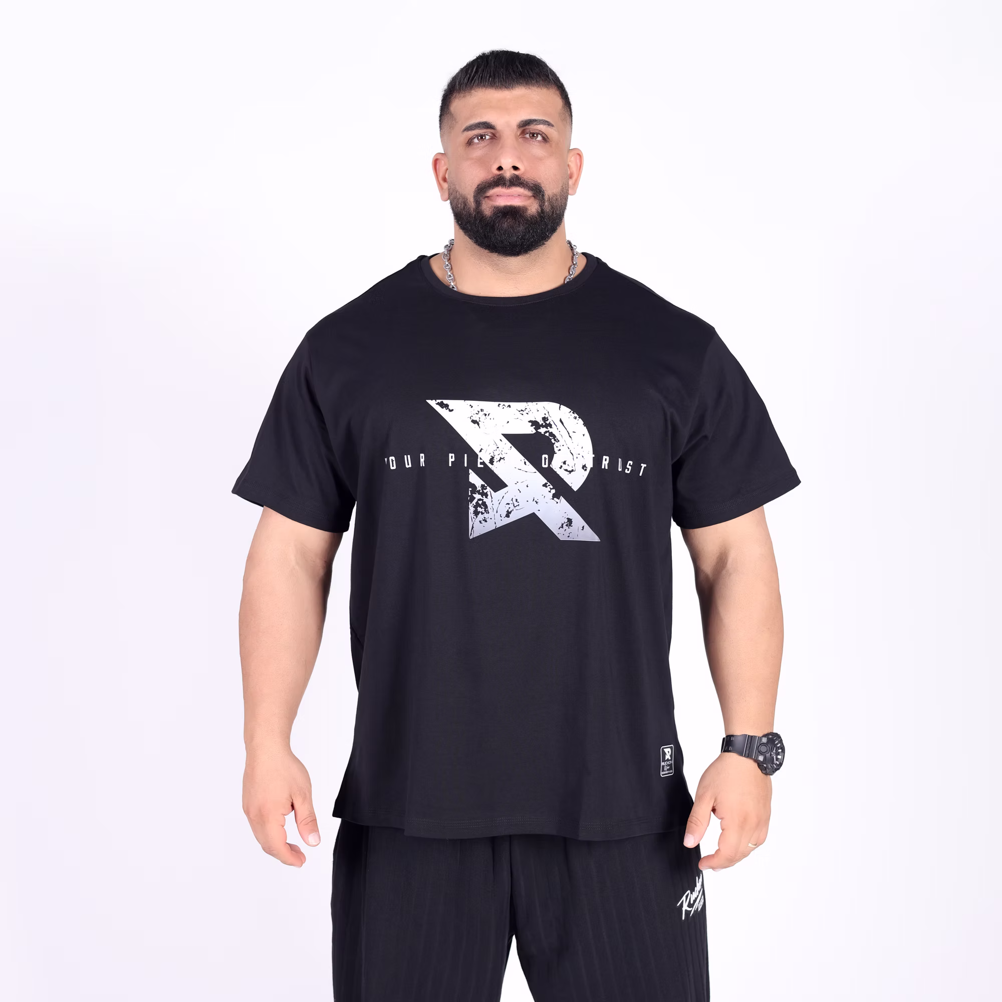 Your Piece Oversize Tişört - Siyah
