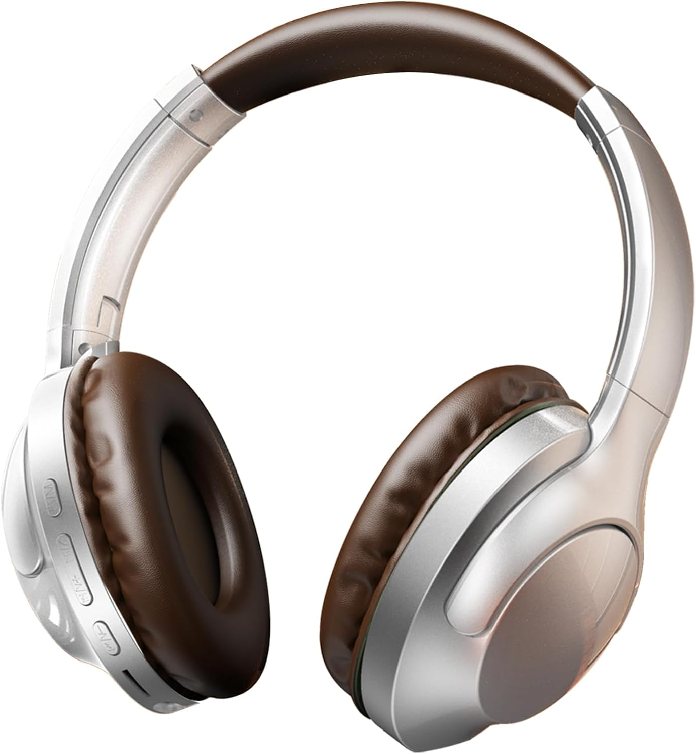 Fone de ouvido Bluetooth 5.2 com cancel. de ruído 6.0 e bat. de 10h de duração.