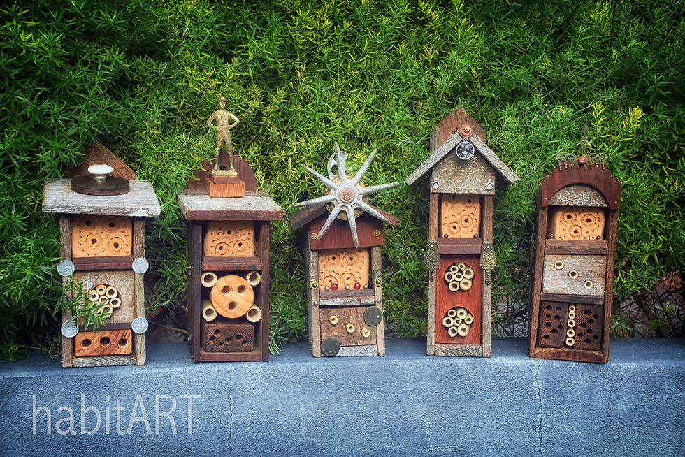Native bee hotels - Sold