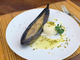 バナナのオーブン焼き