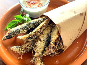 イワシの丸ごとフリットだし風味