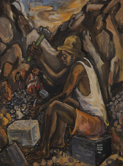 Asaph Ngethe Macua_Stone Mason_1964_Gouache on paper.jpg