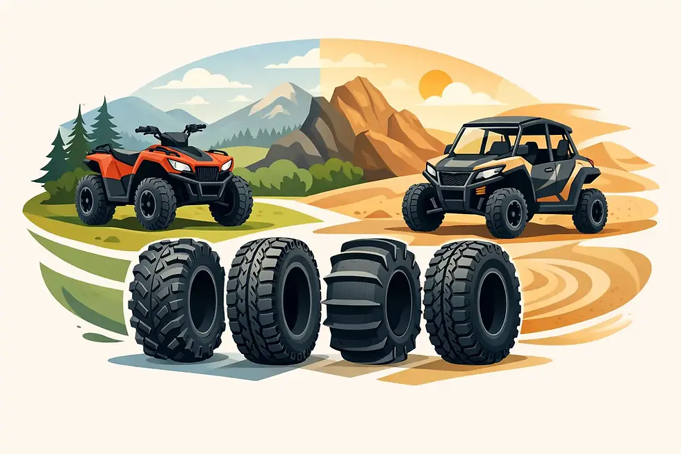 ATV UTV Tires: Choose the Right Set for Every Ride