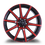 Thumbnail: 22X9.5  6-135 G-LINE G0036 BLACK RED FACE  -20/87.1