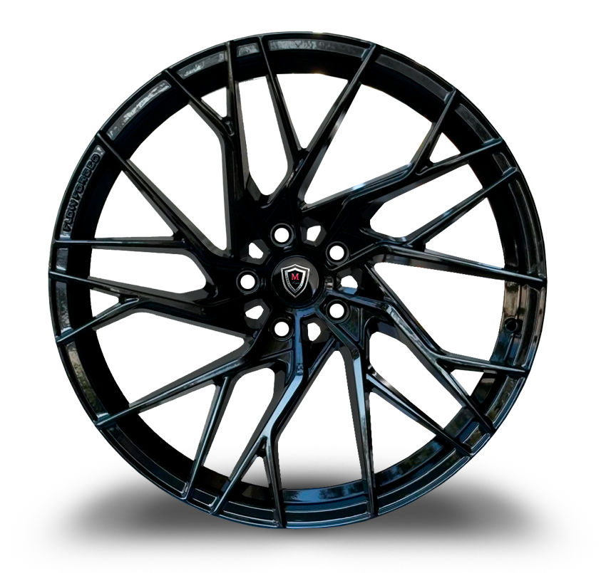 Thumbnail: 20X8.5 5-114.3 MARQUEE M1011 GLOSS BLACK  +35/73.1