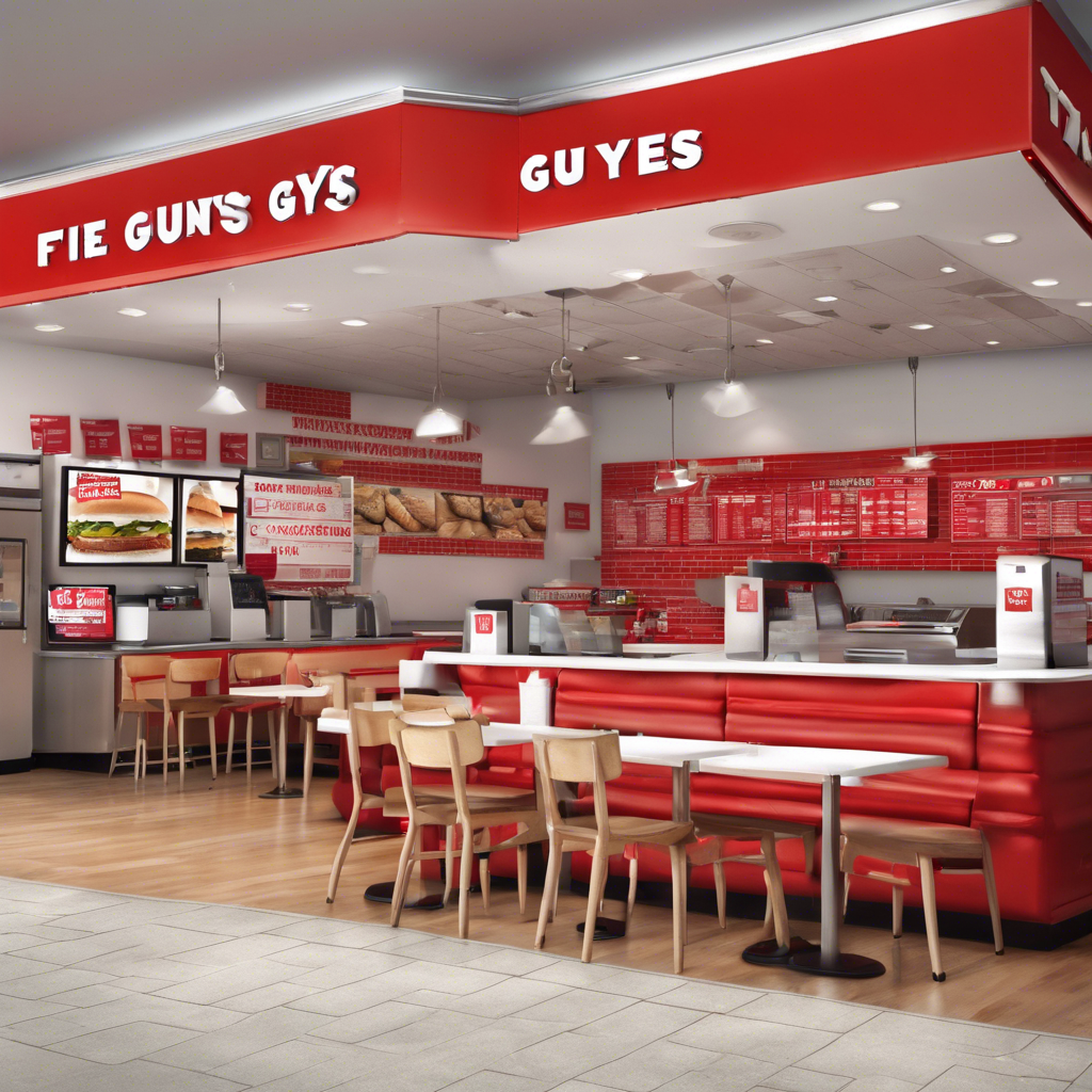 Five Guys Signage