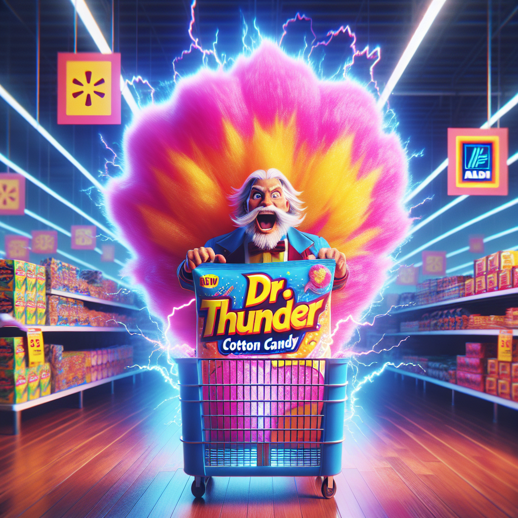 Dr. Thunder Cotton Candy Bottle