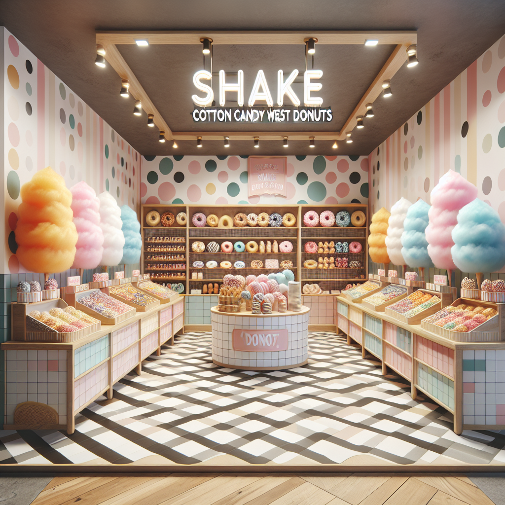 Whimsical Donut Shop