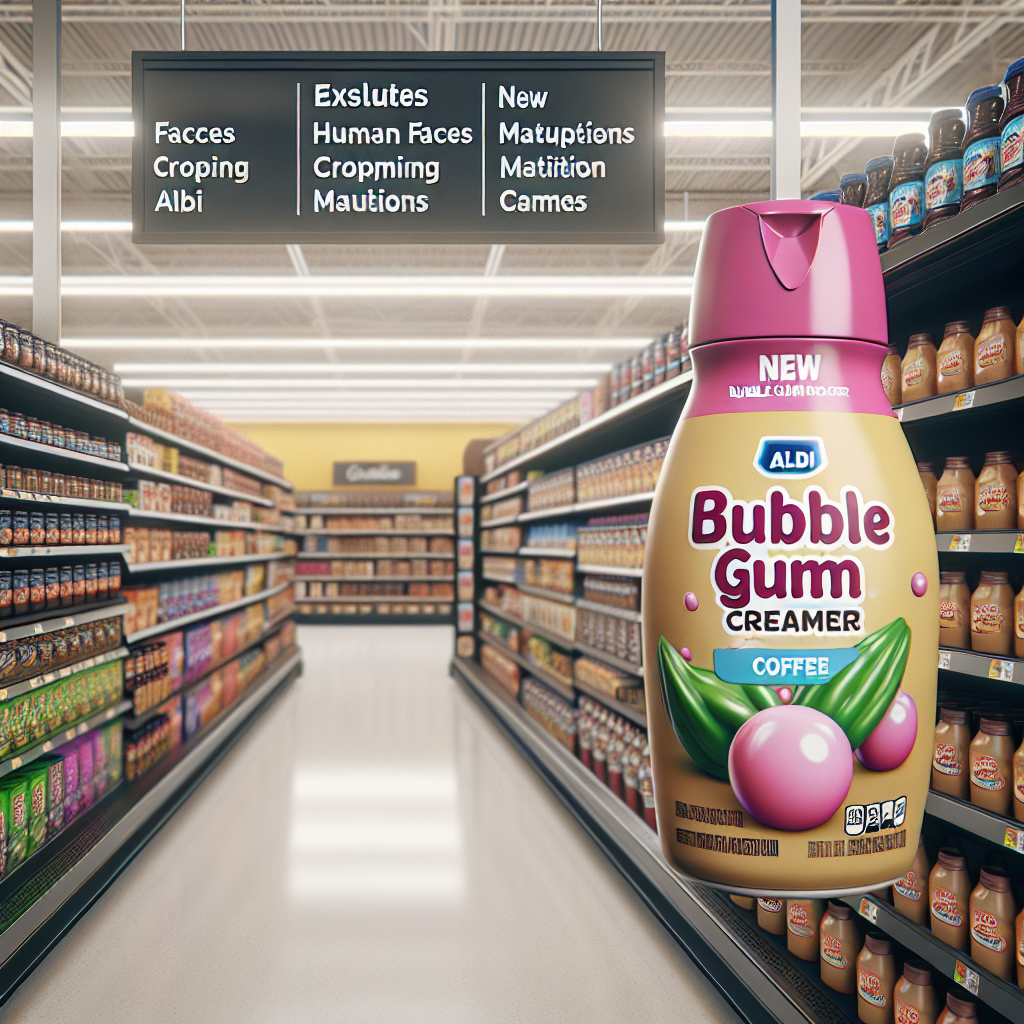 Bubble Gum Creamer Coffee Indulgence