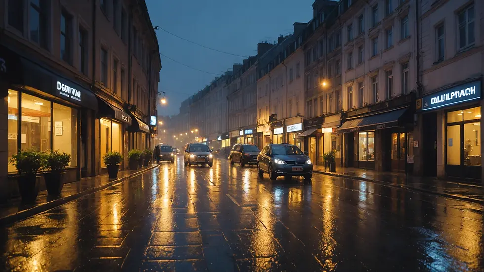 Rainy Evening