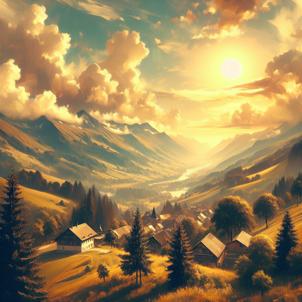 A serene image of blue skies and white clouds