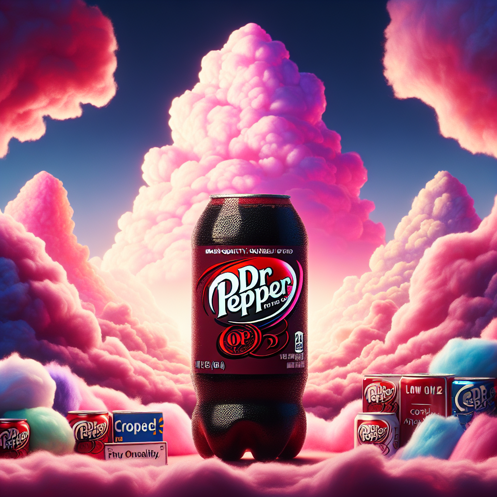 Cotton Candy Dr Pepper Cans