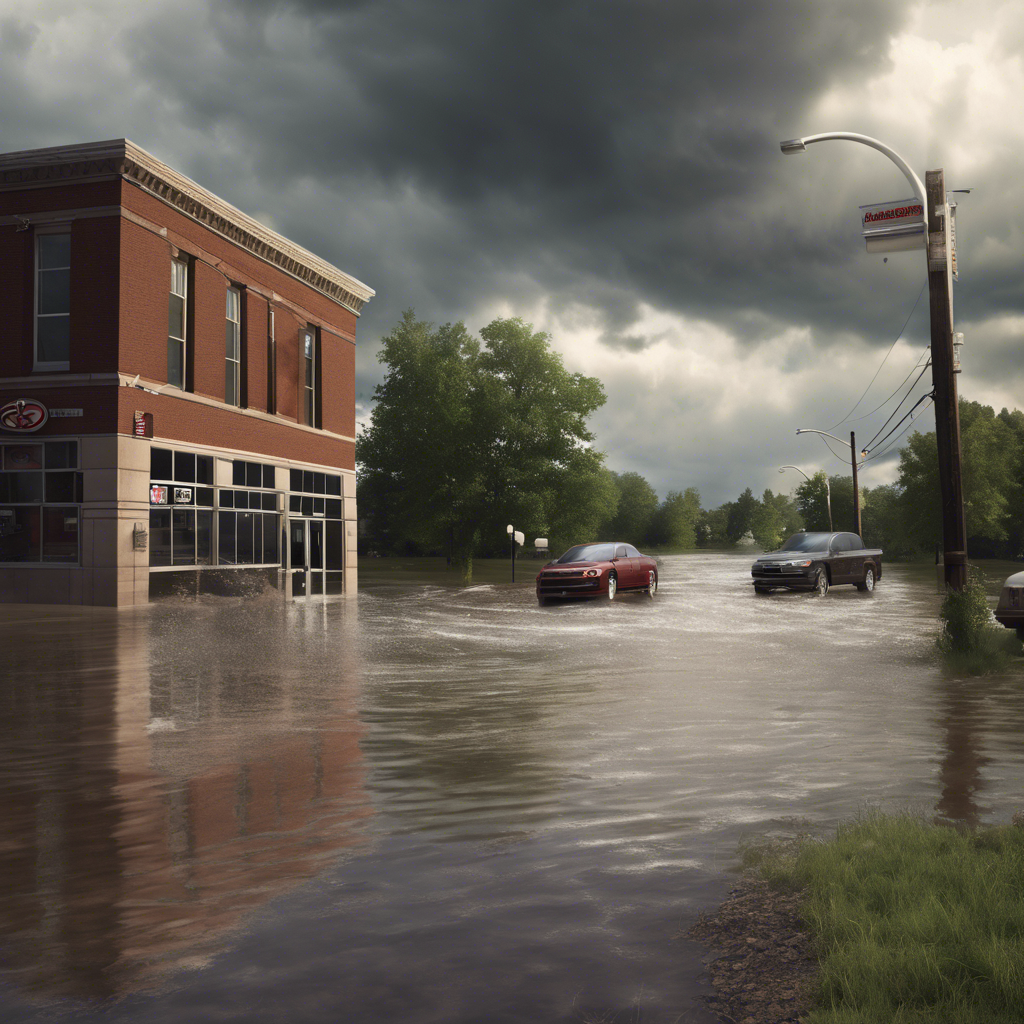 Flash flood warning image