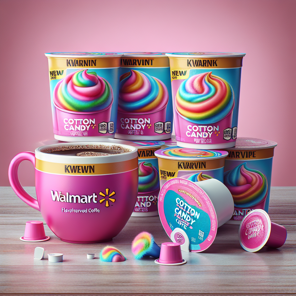Cotton Candy Coffee K Cups available at Walmart