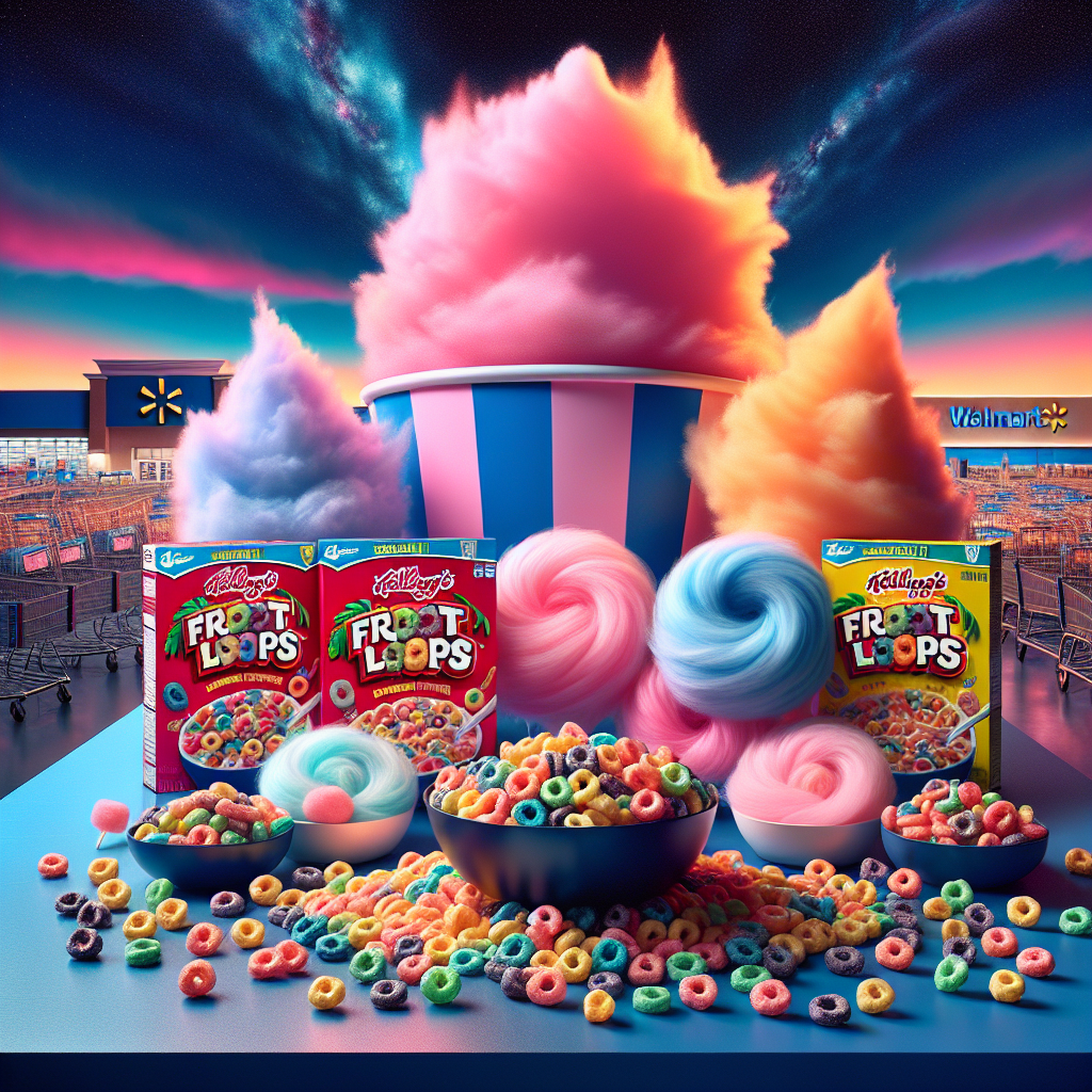 Kellogg's Froot Loops Cotton Candy